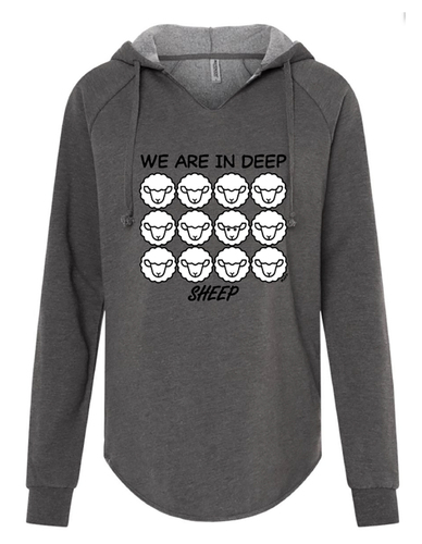 Make Americans Free Again!<br> Deep Sheep Hooded Pullover