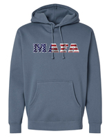 Make Americans Free Again!<br> Flag hoodie