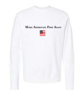 Make Americans Free Again! <br>  Iconic 'M' Crewneck Sweatshirt